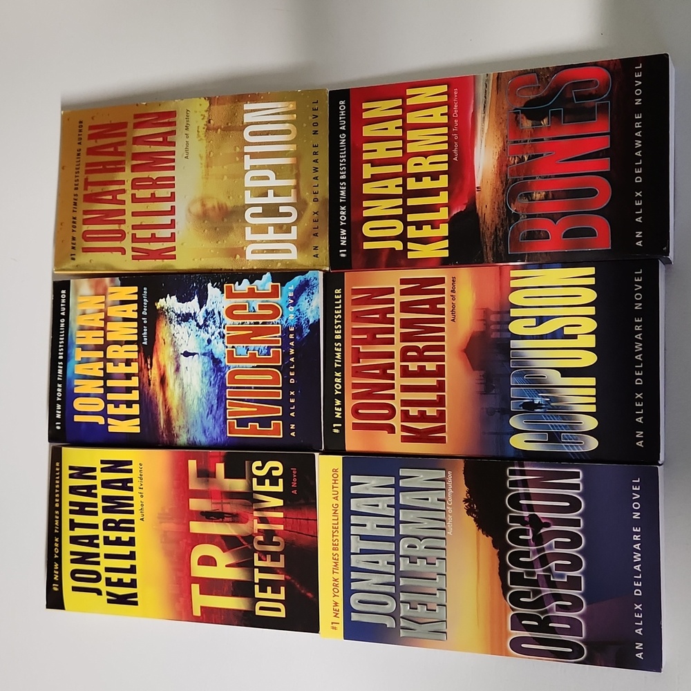 Jonathan Kellerman Book Lot